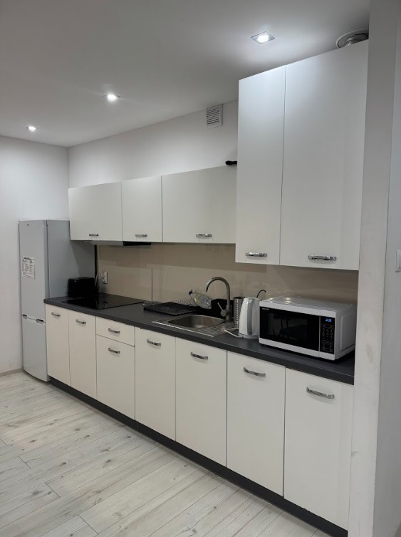 Kitchen and living room